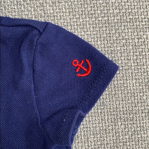 Little Me short overalls with matching polo shirt - Picture 8 of 8